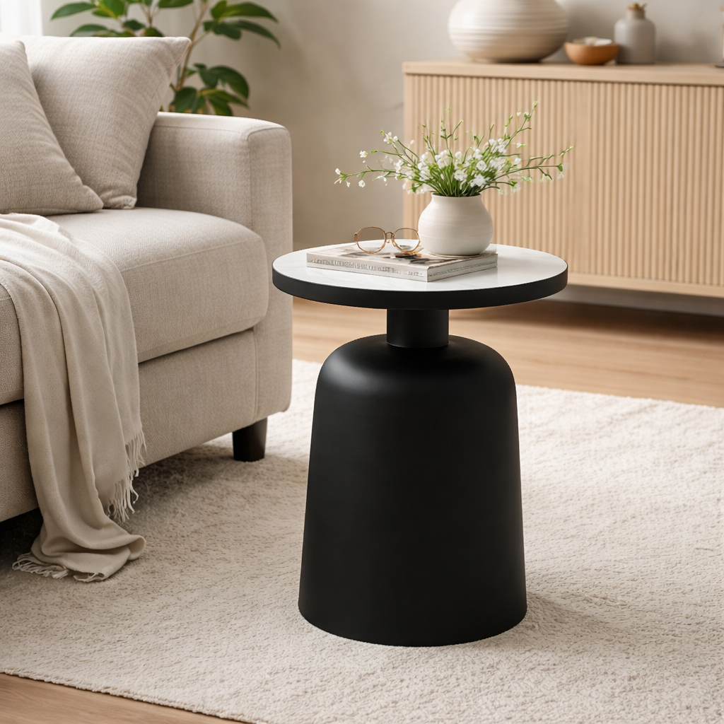 Toronto  Drum Side Table