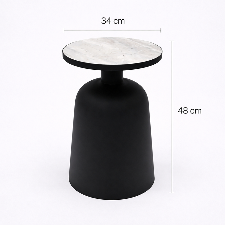 Toronto  Drum Side Table