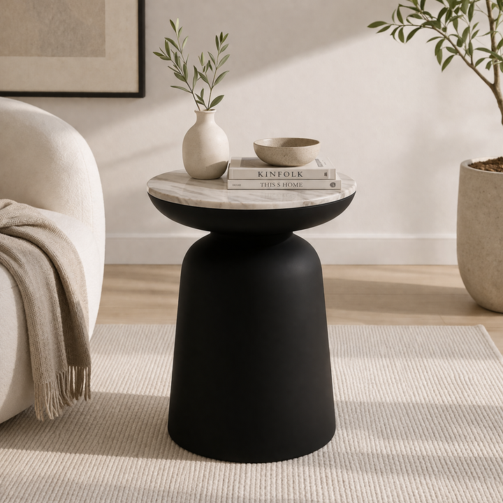 Toronto  Drum  Martini Side Table
