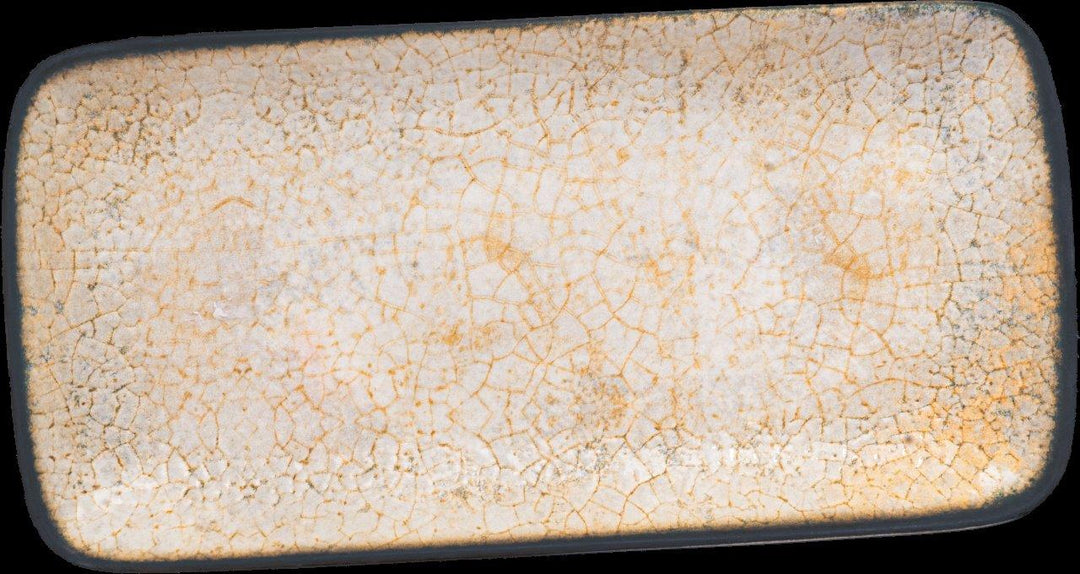 Set of 6 Cascade Rectangular Plate 36 x 16.5 cm – Fine Porcelain