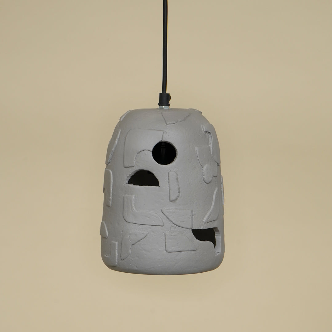 Petros Hanging Lamp Squat - Grey