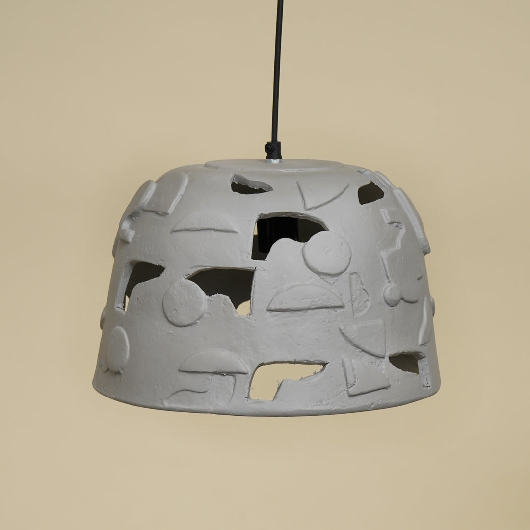 Petros Hanging Lamp Small - Grey