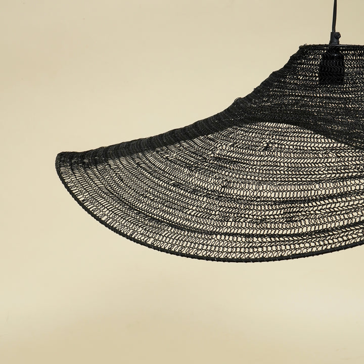 Black Wired Pendant Lamp - Small
