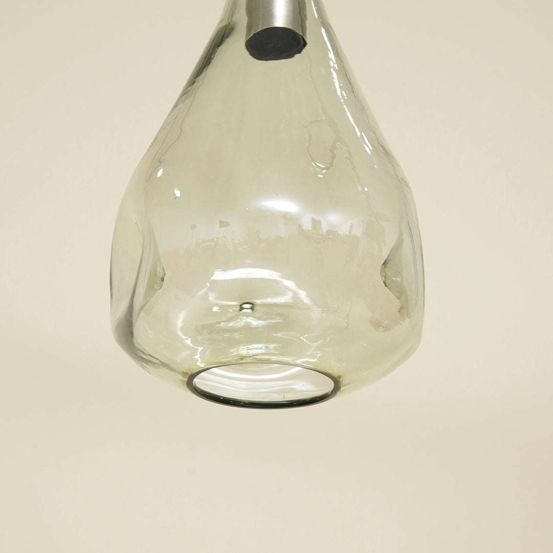 Tear Drop Glass Hanging Lamp - Clear