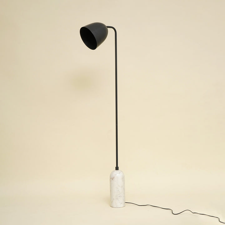Cusp Floor Lamp - Black White