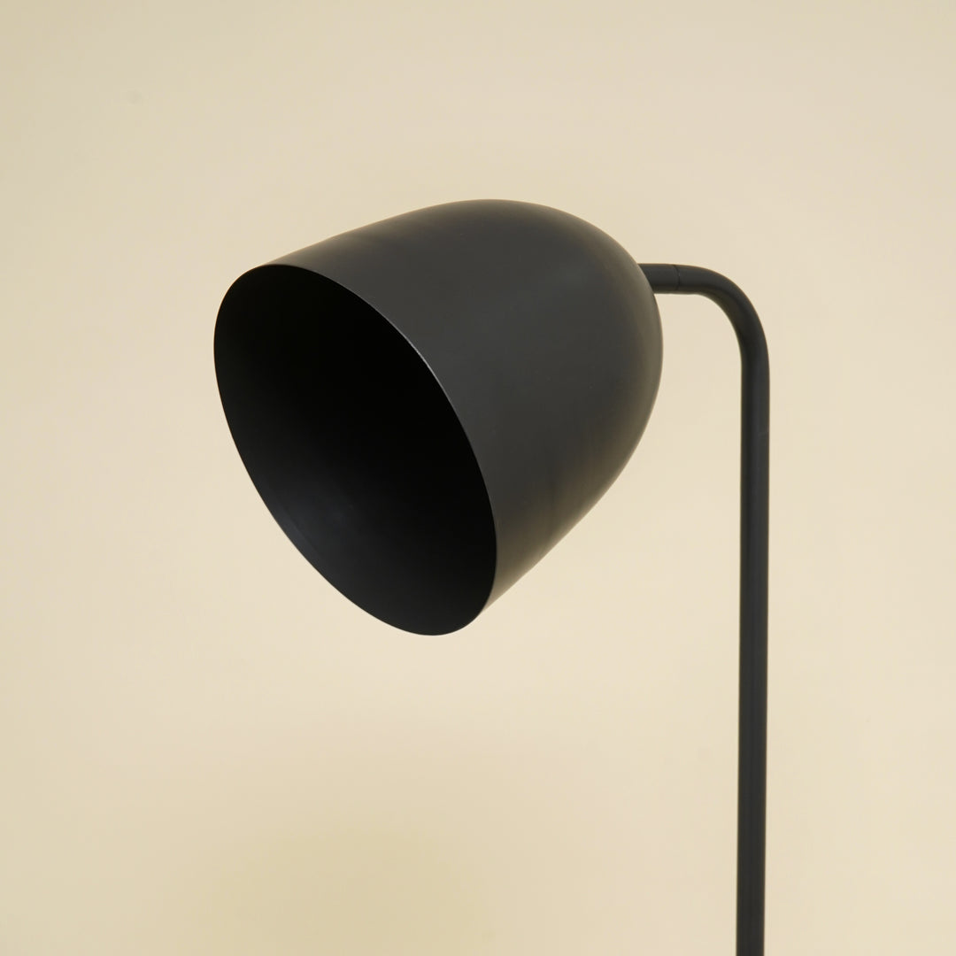 Cusp Floor Lamp - Black White