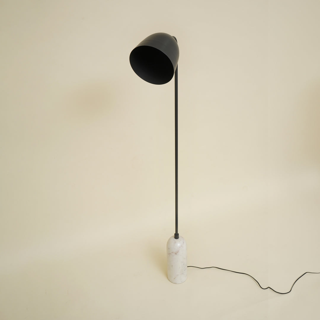 Cusp Floor Lamp - Black White