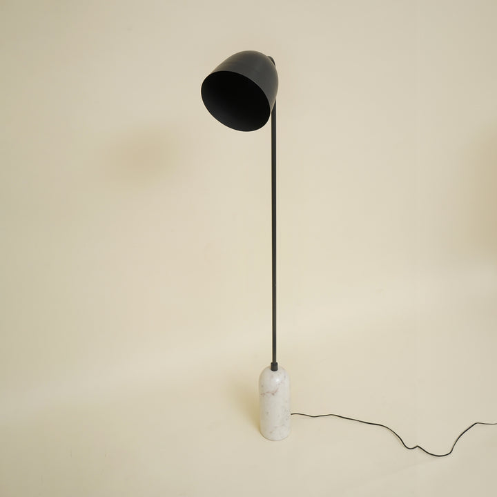 Cusp Floor Lamp - Black White