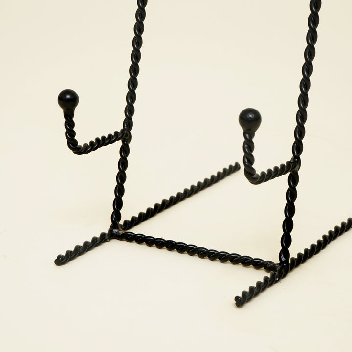 Soporte de Hierro Negro