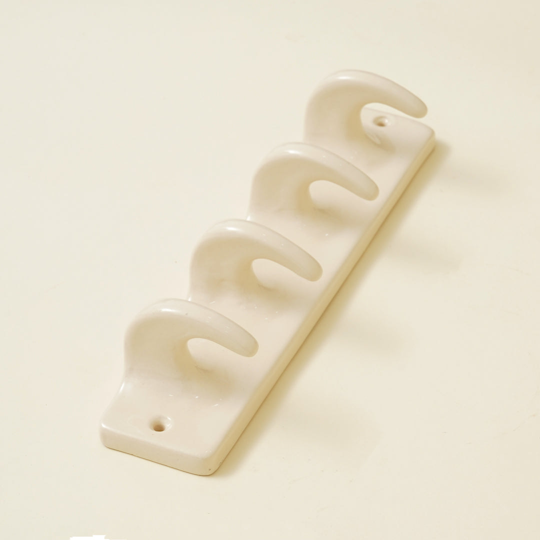 Ceramic Hook (34X6X7) - White