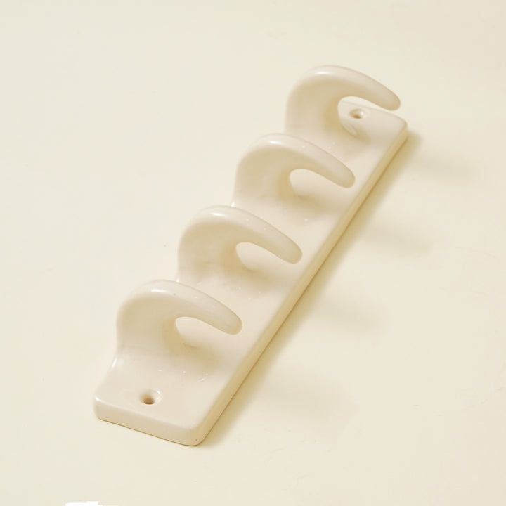 Ceramic Hook (34X6X7) - White