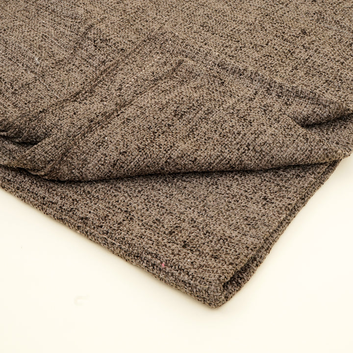 Coperta in Chenille di Cotone - Grigio Scuro