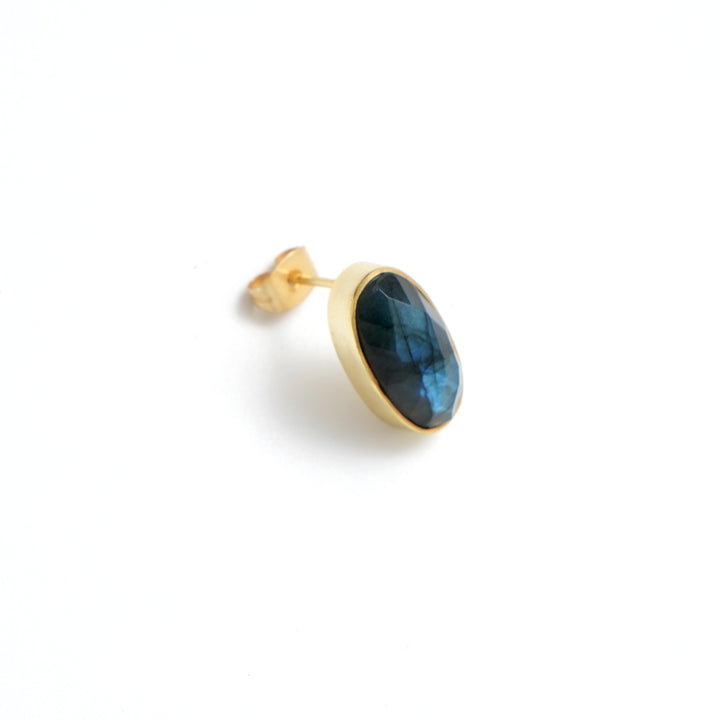 Blue Fire Stud Earrings – Gemstone Sparkle