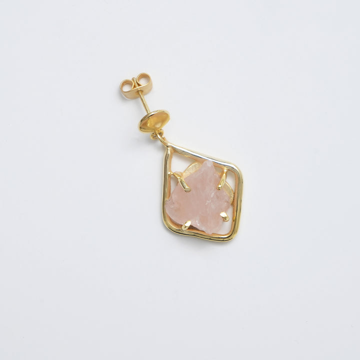 Rose-Toned Earrings – Radiant Finish
