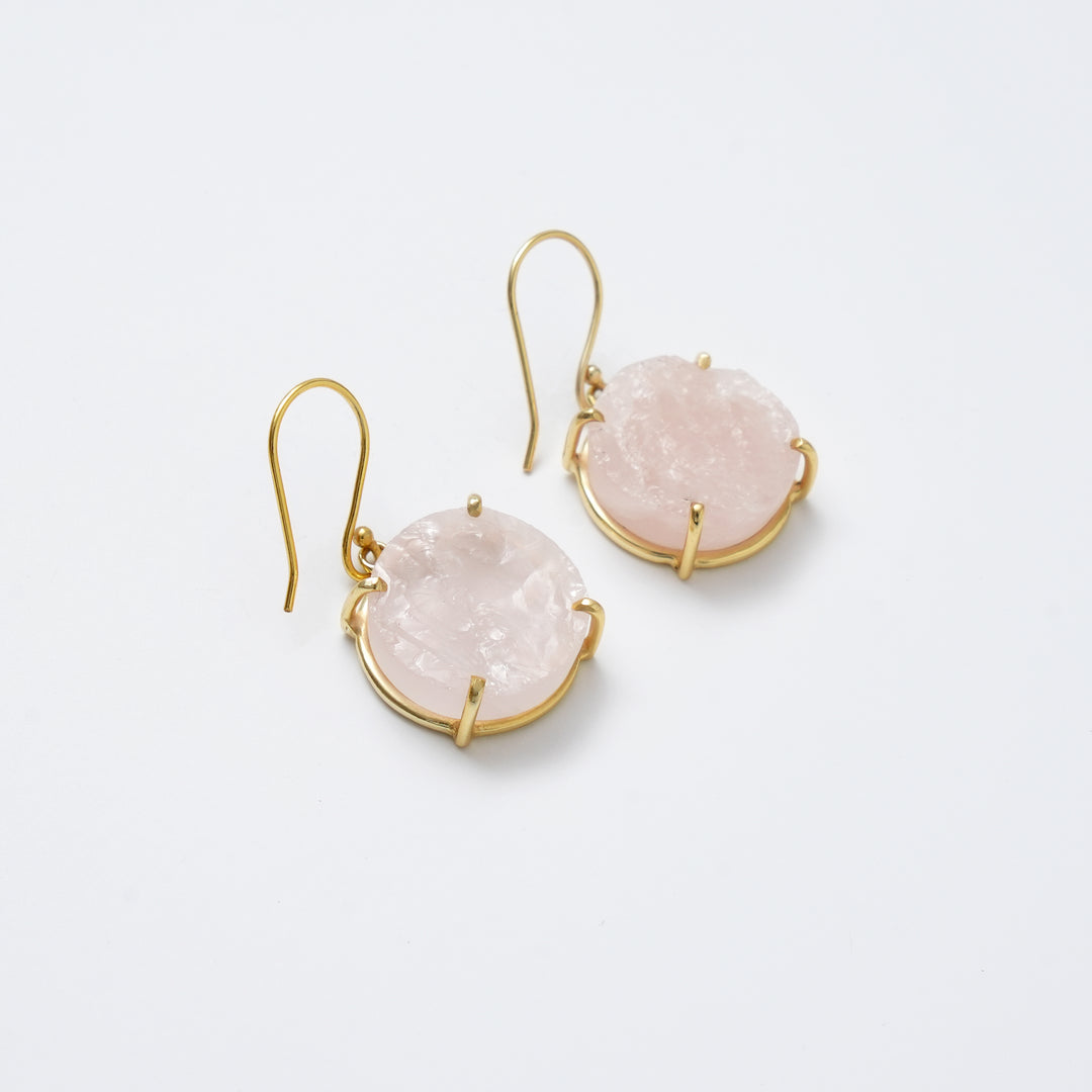Rose Gold Stud Earrings – Radiance Collection