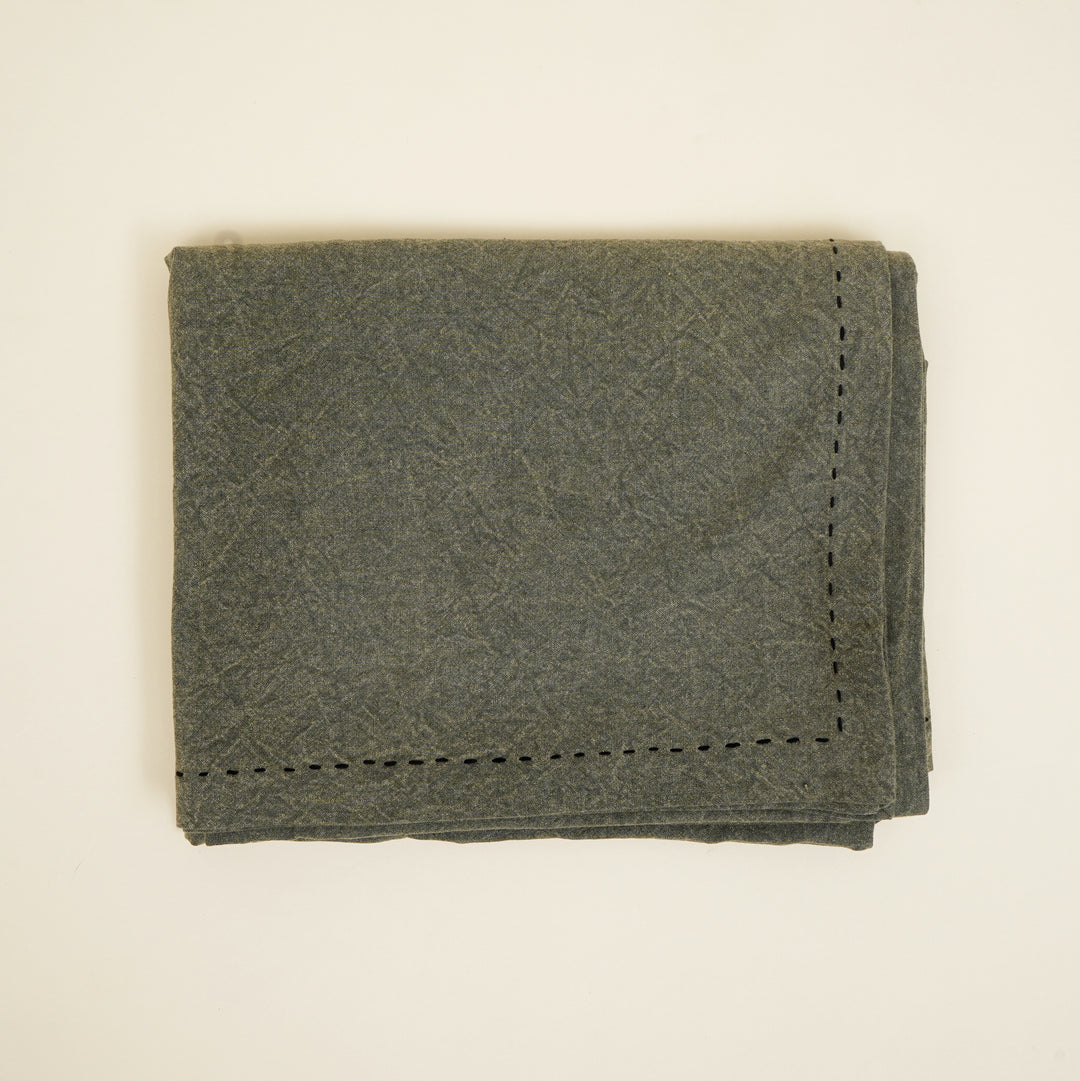 Cotton/Linen Table Runner - Green