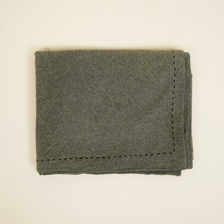 Cotton/Linen Table Runner - Green