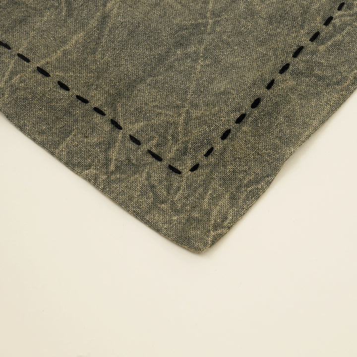 Set of Two Cotton/Linen Napkin - Green