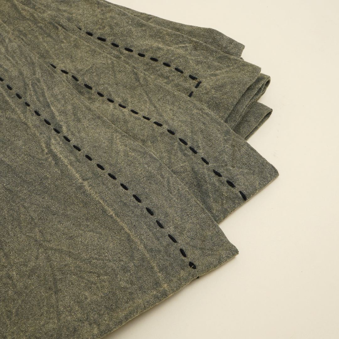 Cotton/Linen Table Runner - Green