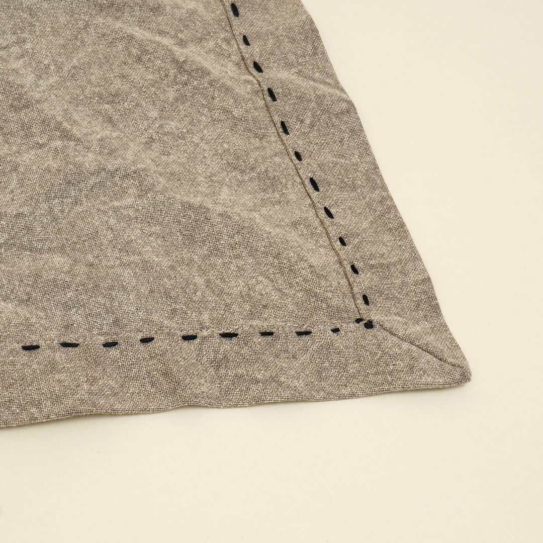 Runner da tavola in cotone/lino - Beige