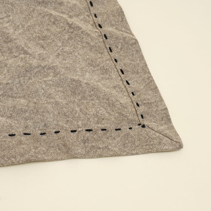 Runner da tavola in cotone/lino - Beige