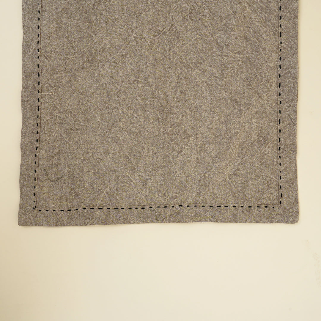 Runner da tavola in cotone/lino - Beige