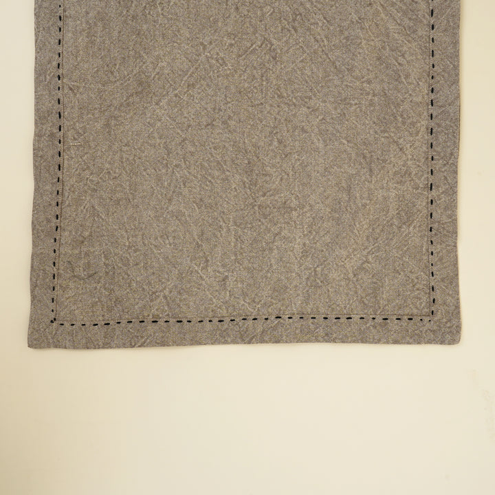 Runner da tavola in cotone/lino - Beige