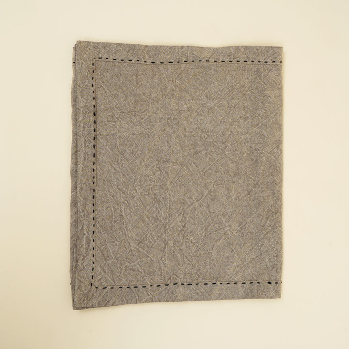 Runner da tavola in cotone/lino - Beige