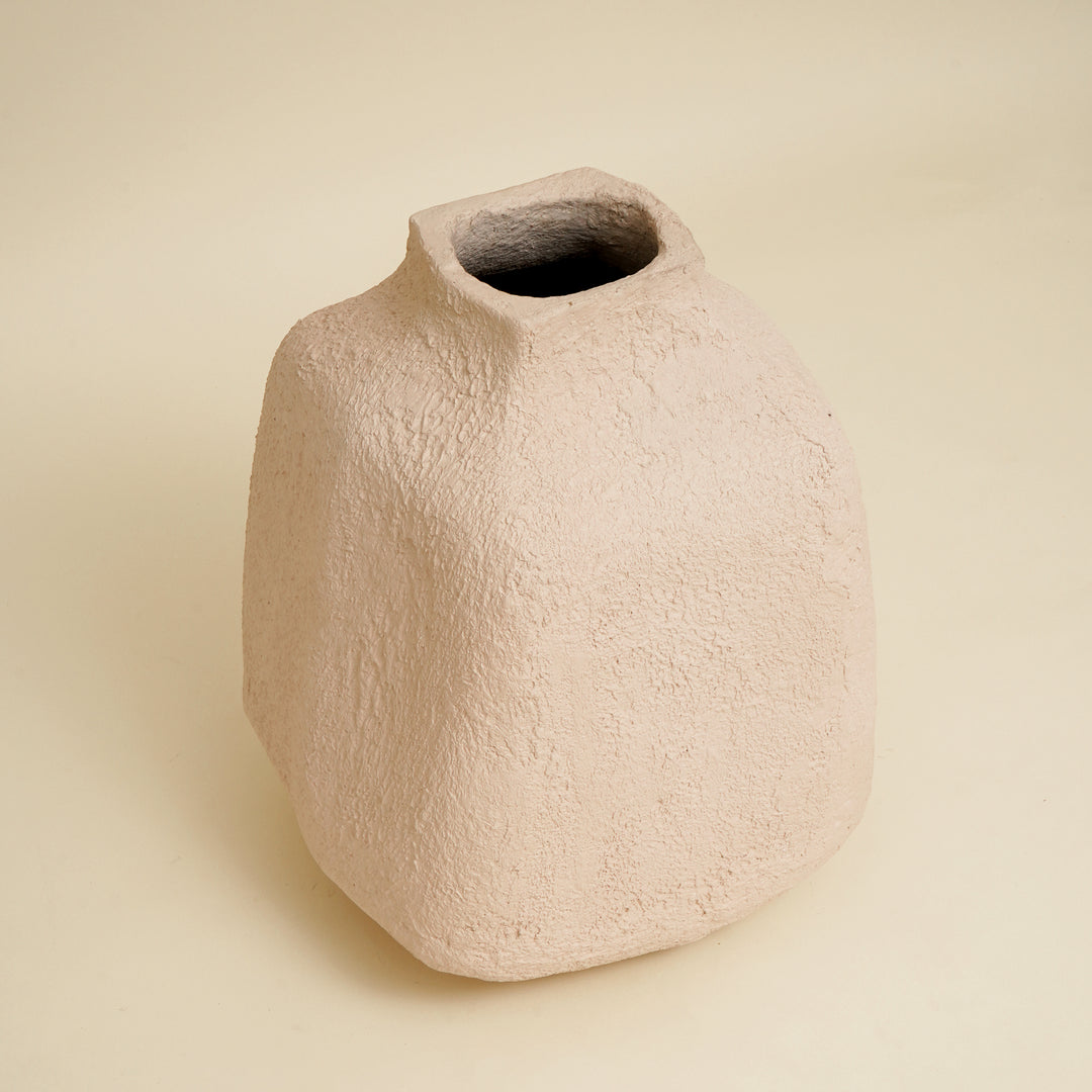 Vase(41X41X53) - Beige