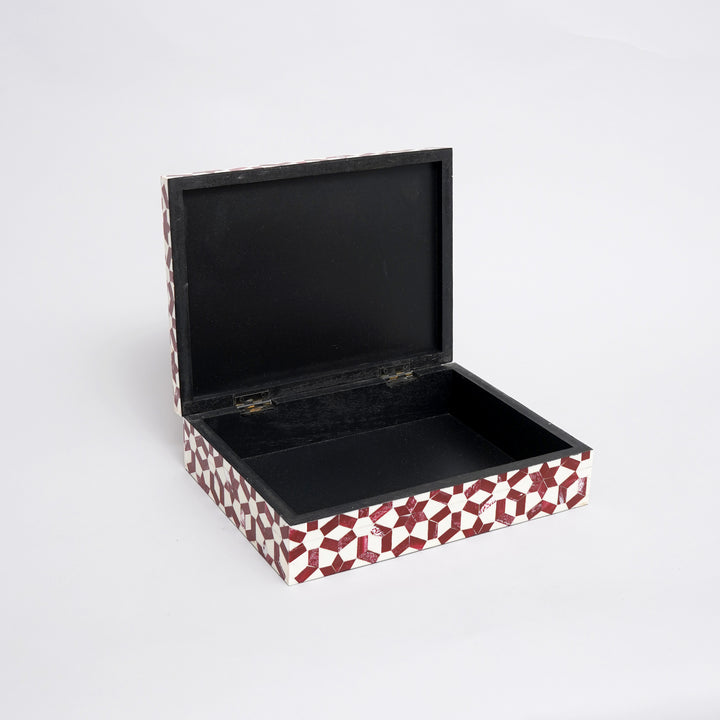BOÎTE À MOTIF FLORAL