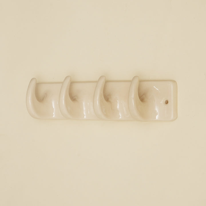 Ceramic Hook (34X6X7) - White