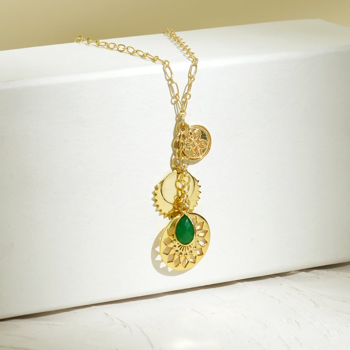 Emerald Necklace – Elegant Gemstone Chain