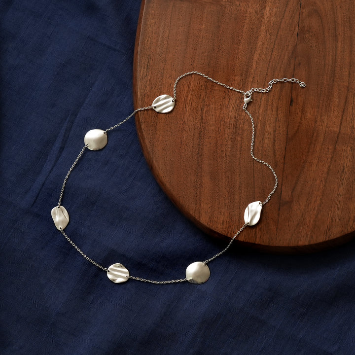 Silver Necklace – Blossom Pendant