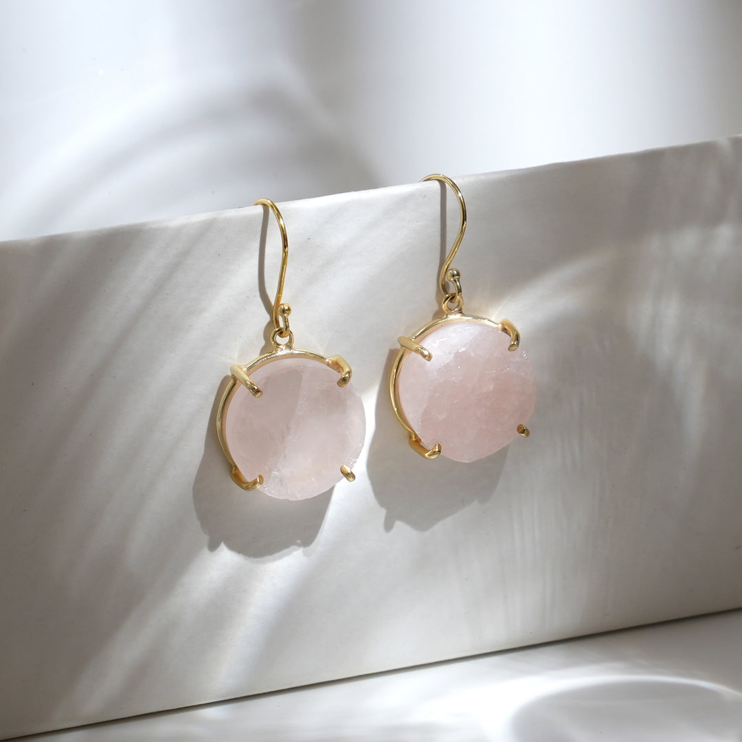 Rose Gold Stud Earrings – Radiance Collection