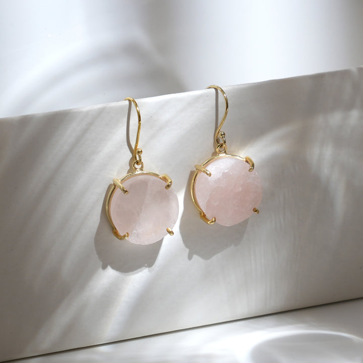 Rose Gold Stud Earrings – Radiance Collection