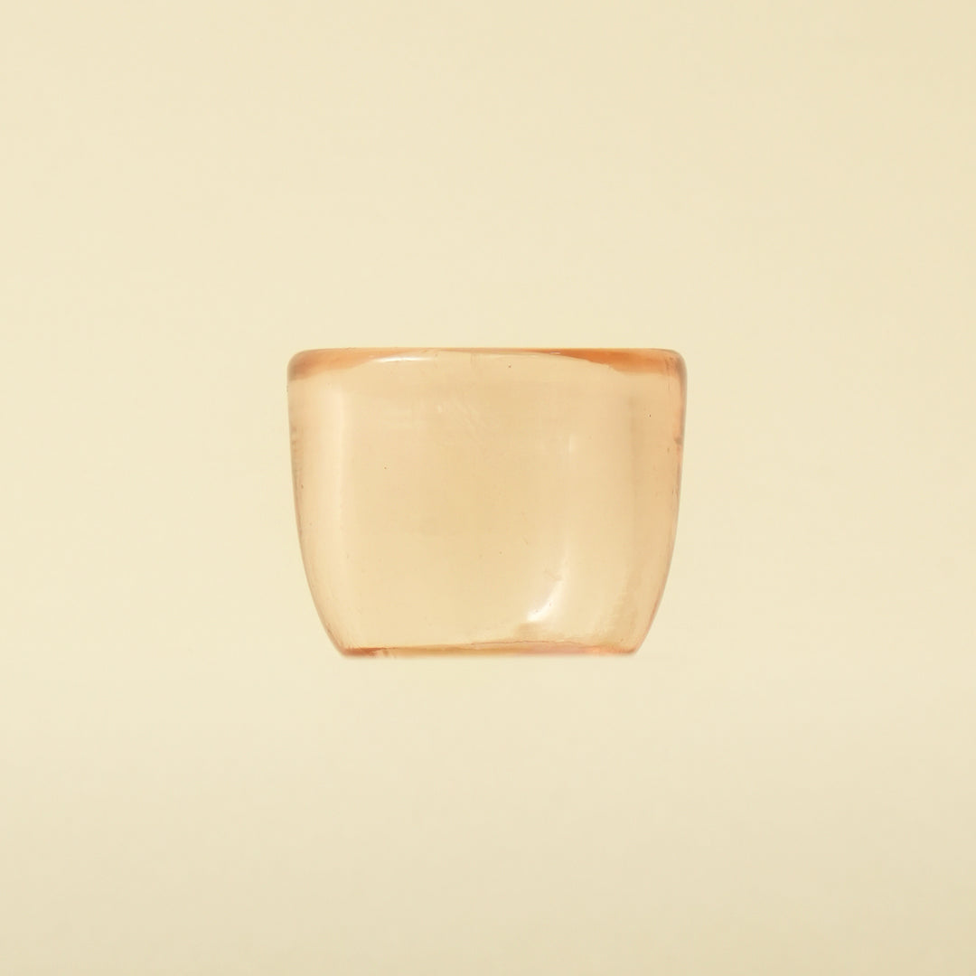 Glass Votive - Peach