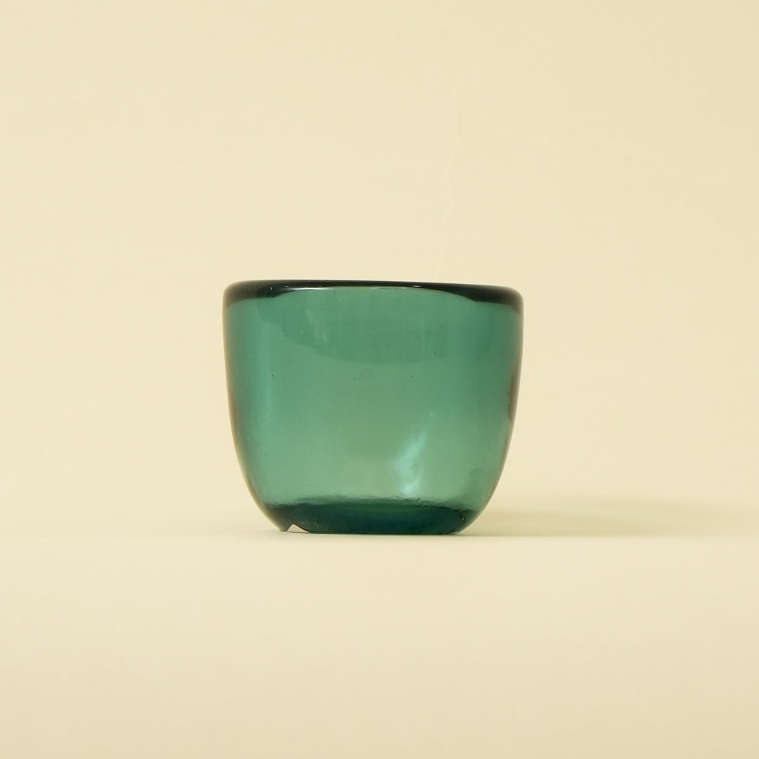 Glass Votive - Blue