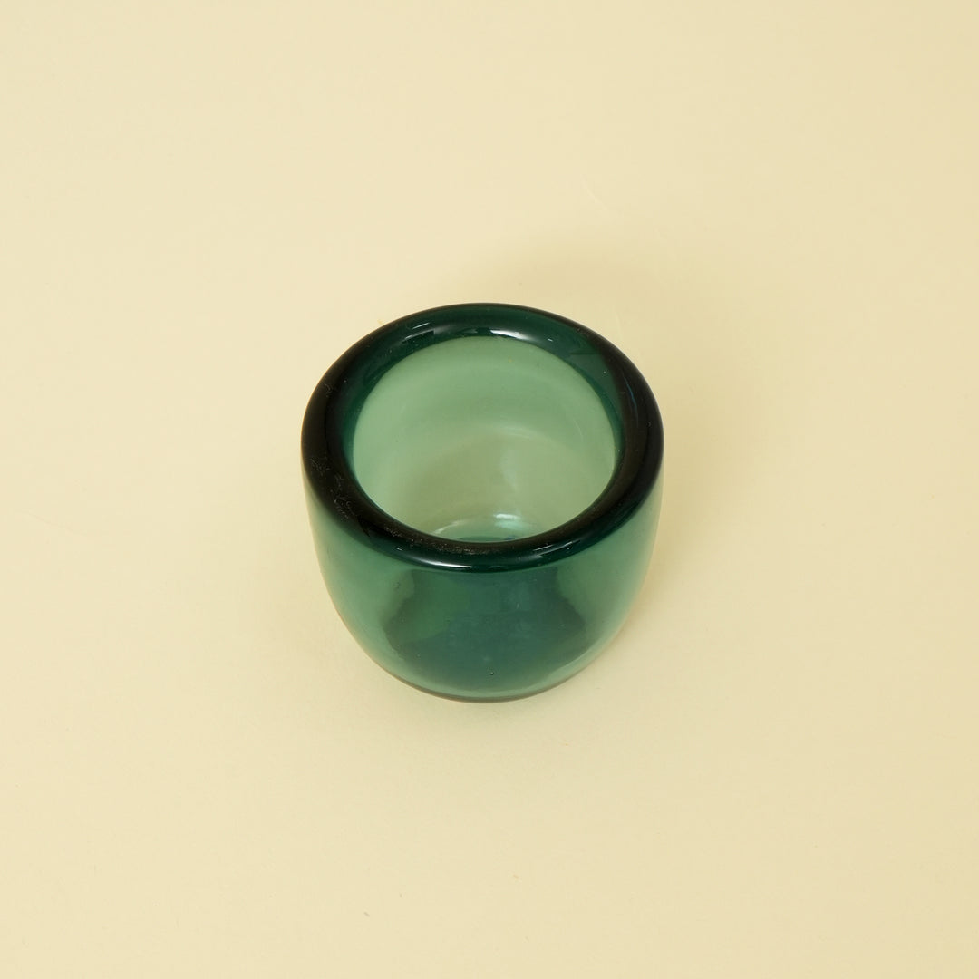 Glass Votive - Blue