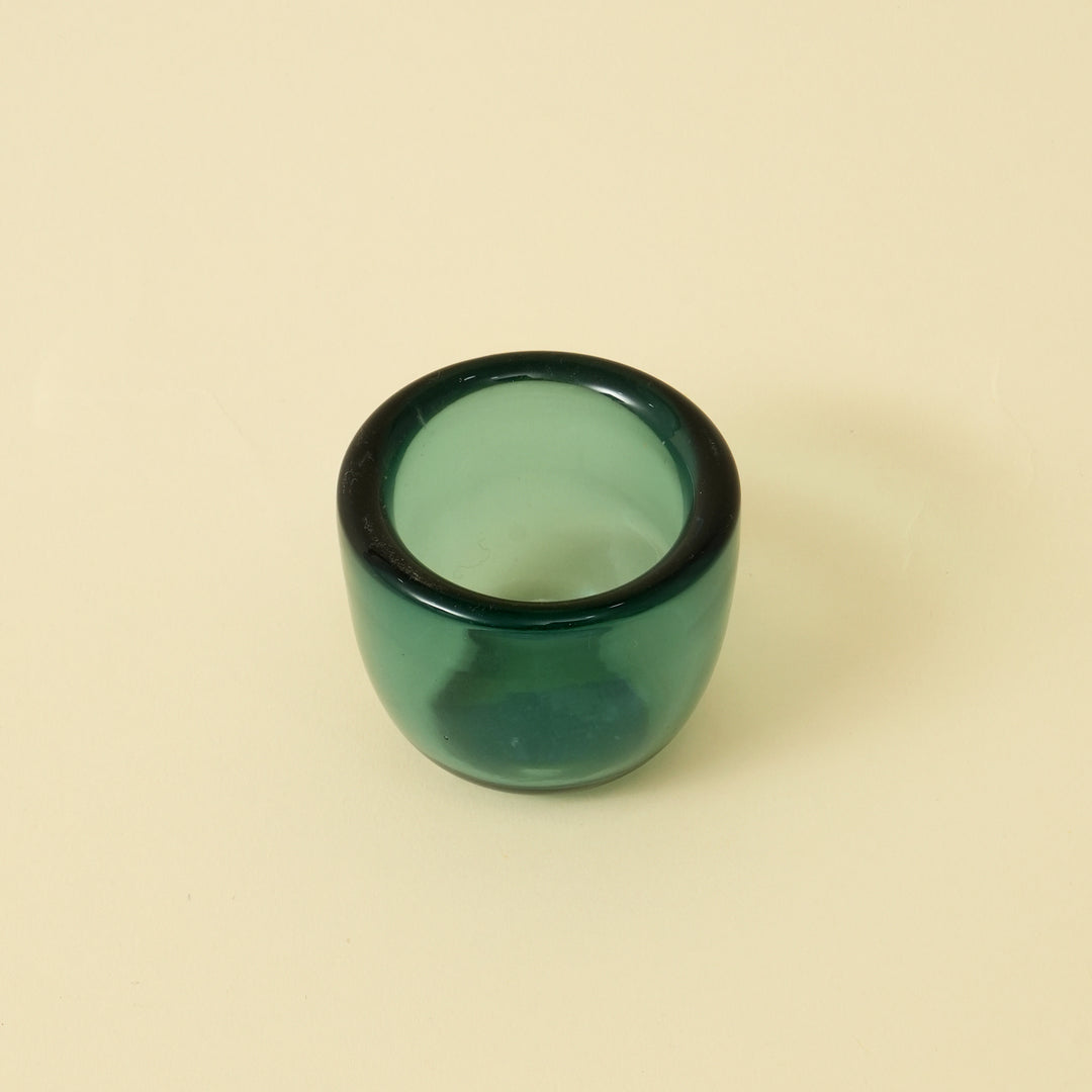 Glass Votive - Blue