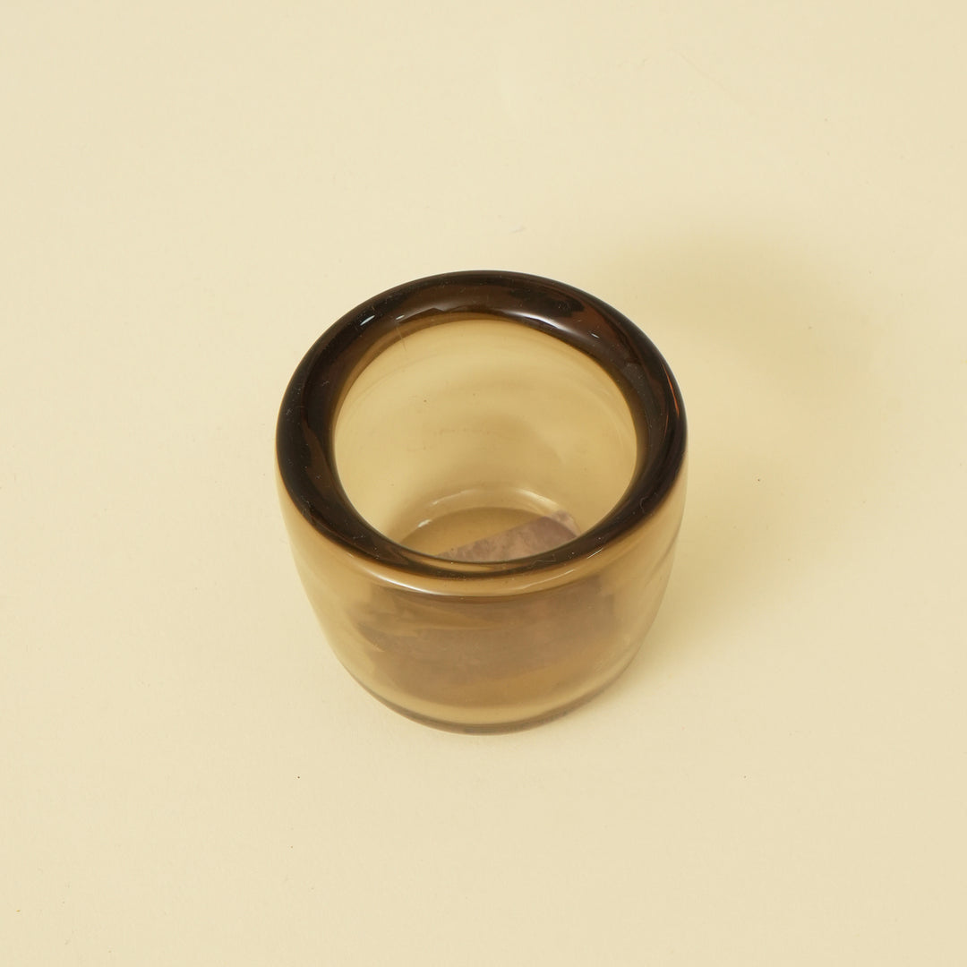 Glass Votive - Smoke