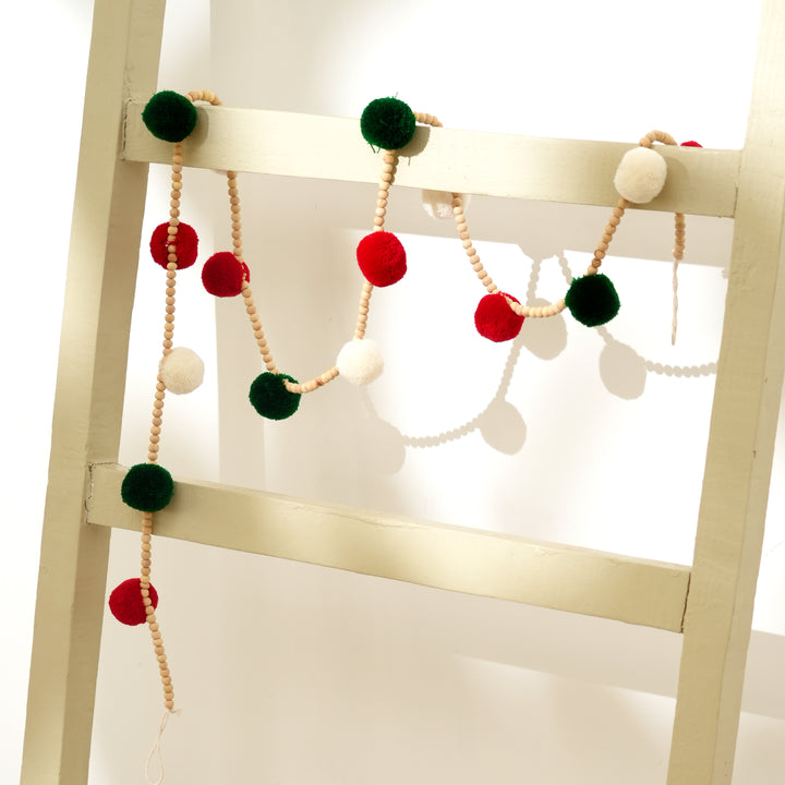 Multicolour Felt Christmas Garland