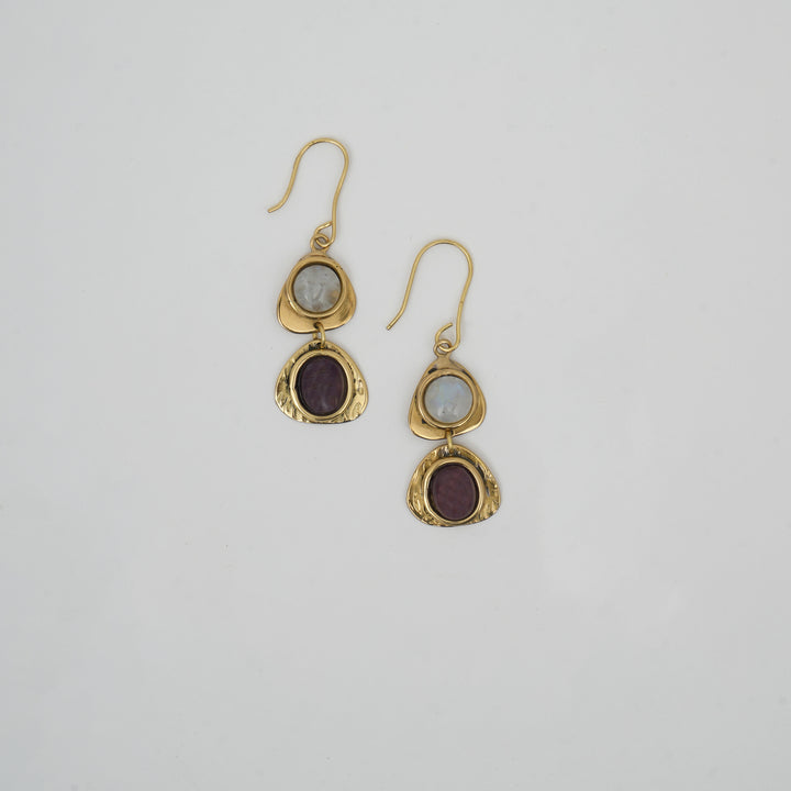 Carpe diemhe Luna - Orecchini in ottone