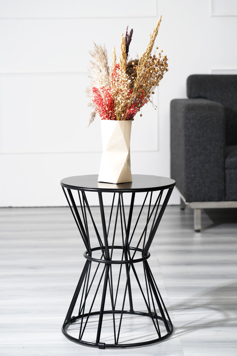 Round Stool – Industrial-Style Accent Seating