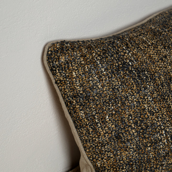 Coussin Lombaire - Noir / Gris