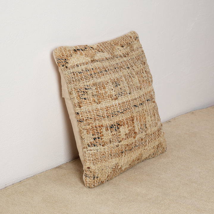 Coussin Kilim en Jute - Beige
