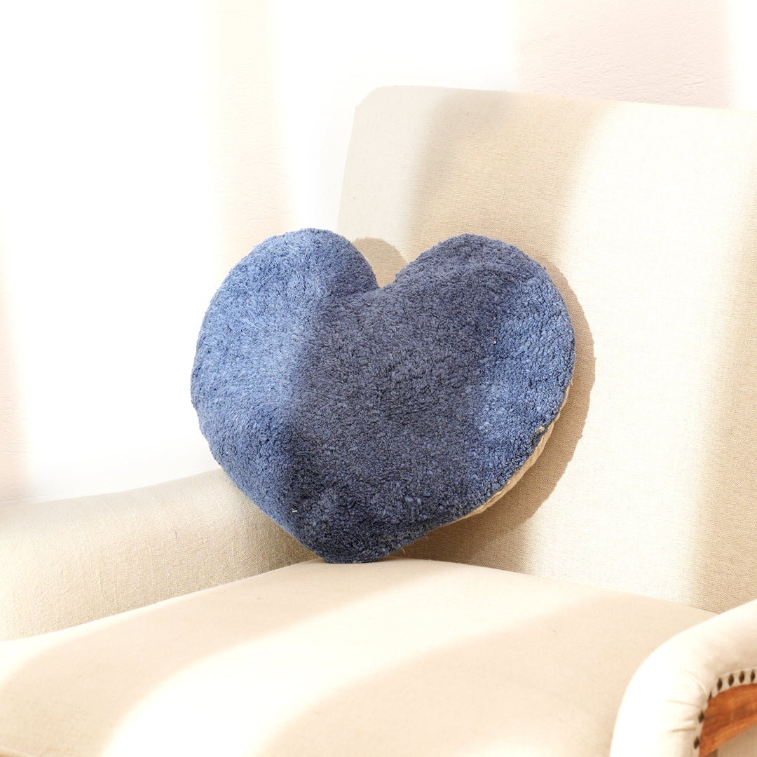 Coussin en forme de cœur