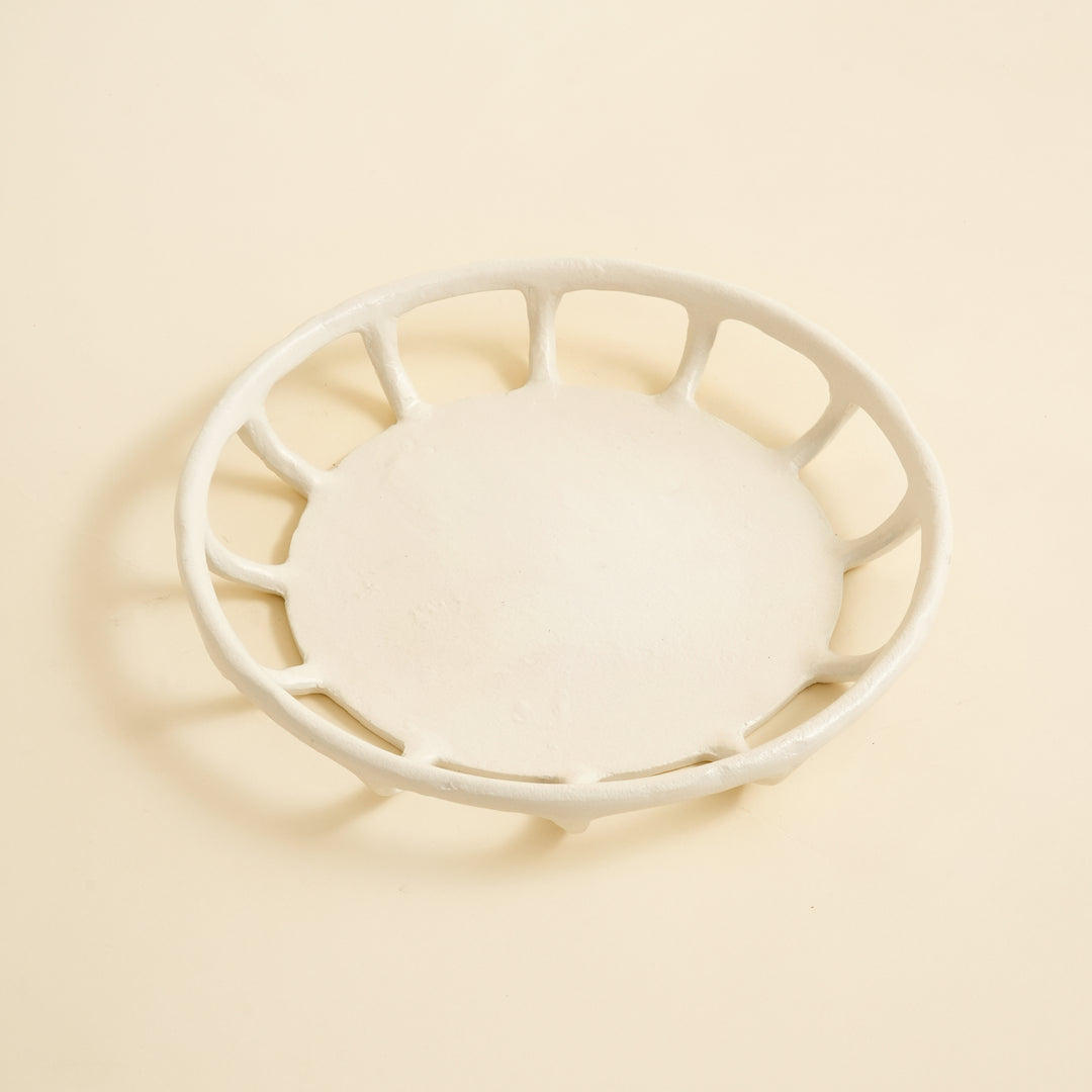 Decorative Plate (Snow white)