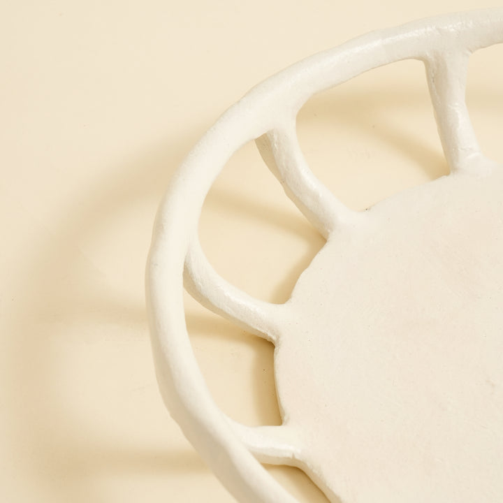 Decorative Plate (Snow white)