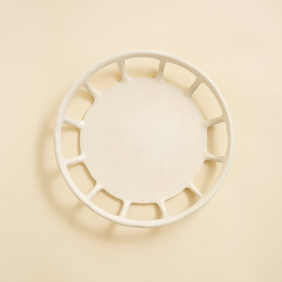 Decorative Plate (Snow white)