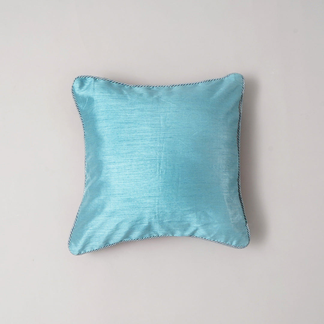 HOUSSE DE COUSSIN IMPRIMÉE EN COTON VISCOSE AVEC PIPING - DELHI-550